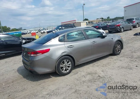 2018 Kia Optima Lx из США, поврежденный, VIN 5XXGT4L35JG232662